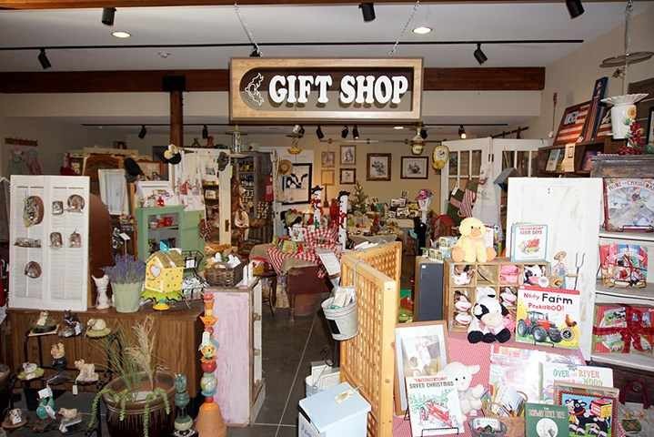 inside the gift shop