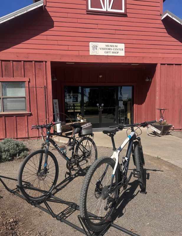 bikes at the Patrick Ranch Visitor Center