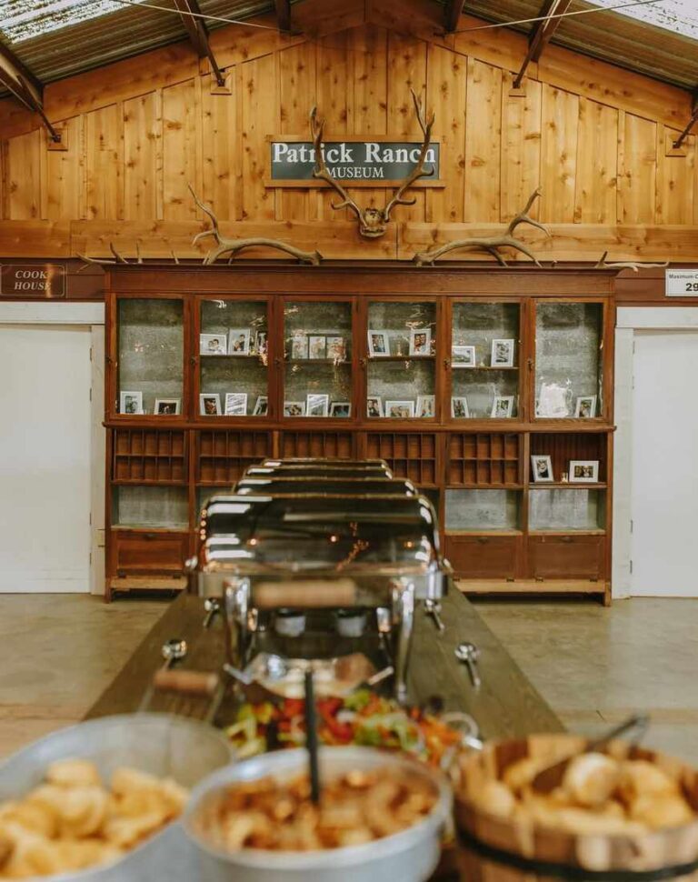 catered event at Patrick Ranch